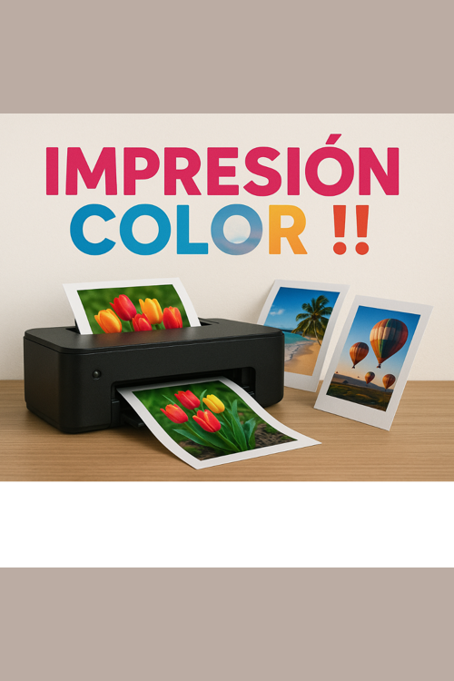 IMPRESION COLOR 500 X 924
